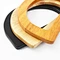 D-Shaped Solid Wood Bag Handles